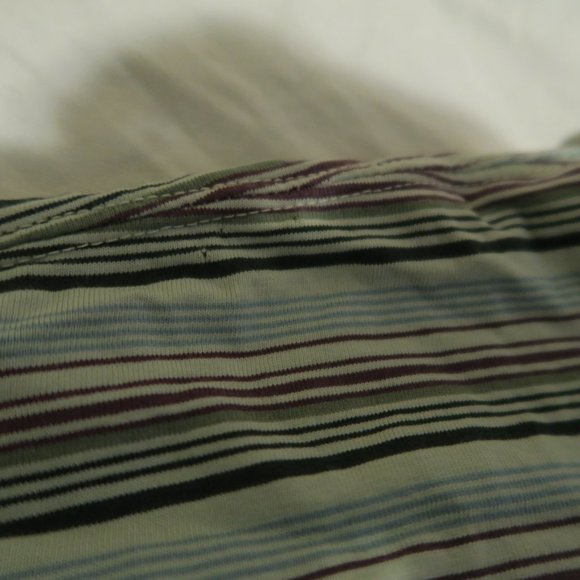 VTG Rhinoceros Sportswear Striped T-Shirt Multi - Picture 7 of 9